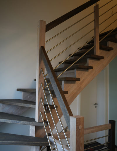 Aufgesattelte Treppe von Jenniches Treppenbau